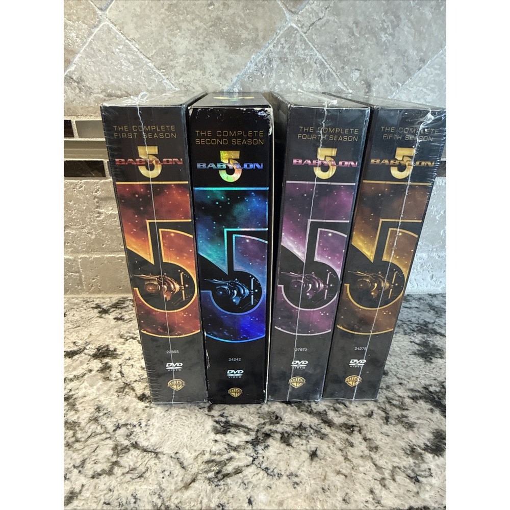 Warner Bros Babylon 5 TV Series Seasons 1,2,4,5 MISSING 3  DVD Box Set